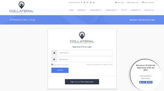 
                            2. Appraiser Login - Collateral Management Lenders | Real ...