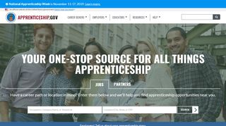 
                            2. Apprenticeship.gov: Homepage