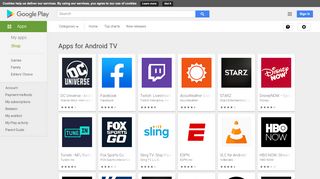 
                            6. Apps for Android TV - Android Apps on Google Play