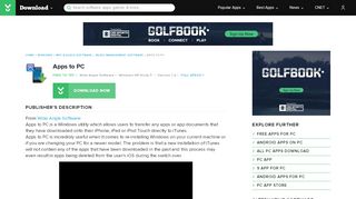 
                            6. Apps to PC - Free download and software reviews - CNET ...