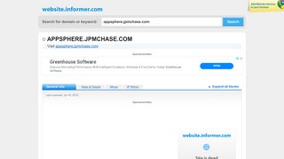 
                            4. appsphere.jpmchase.com at Website Informer. Visit ...