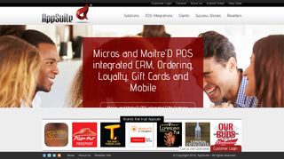 
                            11. AppSuite's Maitre'D and Micros integrated CRM and Ordering