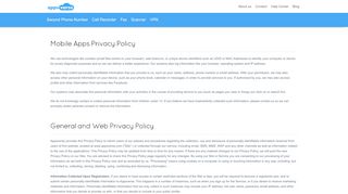 
                            9. Appsverse | Privacy Policy