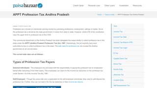 
                            4. APPT Profession Tax Andhra Pradesh - Slab Rates,Payments ...