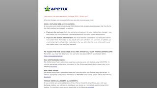 
                            2. Apptix Update Center - Apptix Business Communications