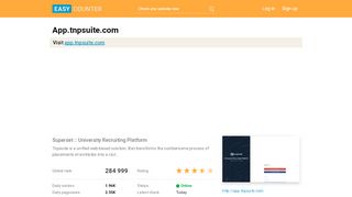 
                            9. App.tnpsuite.com: Superset :: University Recruiting Platform