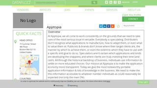 
                            8. Apptopia | Datafloq Profile