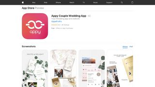 
                            6. ‎Appy Couple Wedding App on the App Store - apps.apple.com