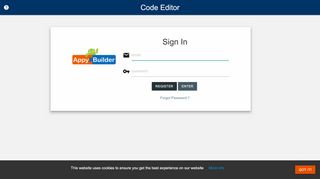 
                            5. AppyBuilder Code Editor