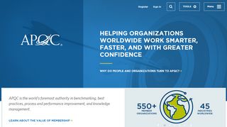 
                            2. APQC: Helping organizations worldwide work smarter, faster ...