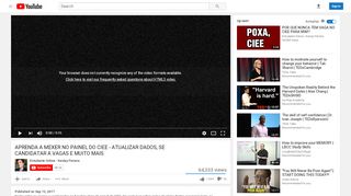 
                            6. APRENDA A MEXER NO PAINEL DO CIEE - youtube.com