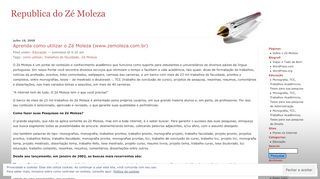 
                            4. Aprenda como utilizar o Zé Moleza (www.zemoleza.com.br ...