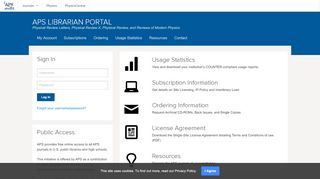 
                            5. APS Librarian Portal