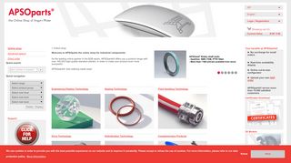 
                            1. APSOparts, the Online Shop for plastics, sealings, …