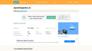 
                            3. Apsrtclogistics.in: APSRTC LOGISTICS