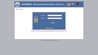 
                            1. APSWREIS: Quick Login