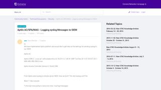 
                            5. Aptilo AC/SPA/MAS - Logging syslog Messages to SIEM ...