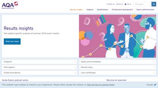 
                            1. AQA | AQA - Assessment and Qualifications Alliance