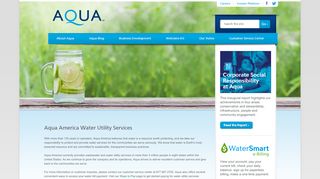 
                            3. Aqua America: Water Utility Services & Bill Payment