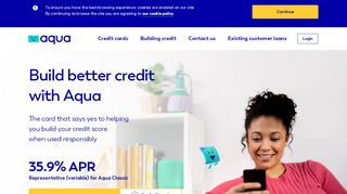 
                            7. Aqua | Credit Cards For Bad Credit to Improve Your Credit ...