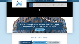 
                            1. Aqua Finance, Inc. - Dealer & Contractor Financing