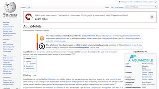 
                            8. AquaMobile - Wikipedia