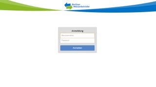 
                            1. AQUA.net - Login - login.berlinwasser.de