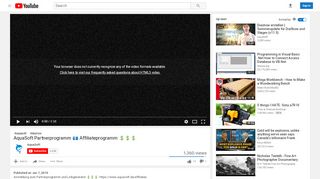 
                            6. AquaSoft Partnerprogramm 💶 Affiliateprogramm 💲💲💲 - YouTube