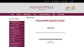 
                            9. Aquatics Center - Pleasantville Public Schools