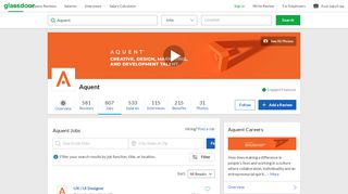 
                            9. Aquent Jobs | Glassdoor