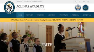 
                            9. Aquinas Academy | Livingston, NJ