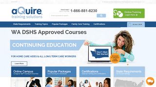 
                            7. aQuire Online Caregiver Training Solutions for …