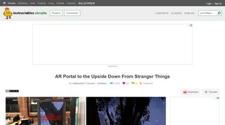 
                            3. AR Portal to the Upside Down From Stranger Things: 10 Steps (with ...