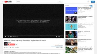 
                            5. AR Portal Tutorial with Unity - Portal Mask Implementation ...