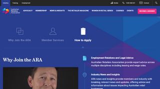 
                            1. ARA membership | Australian Retailers Association