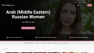 
                            1. Arab (Middle Eastern) Russian Women - RussianCupid.com