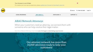 
                            6. ARAG Network Attorneys - araglegal.com