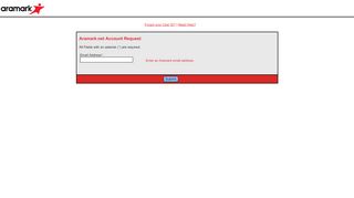 
                            6. Aramark.net Account Request - register.aramark.net