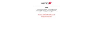 
                            9. ARAMARK.net: Register Help