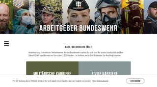 
                            2. Arbeitgeber Bundeswehr