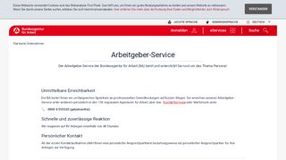 
                            9. Arbeitgeber-Service - Bundesagentur für Arbeit