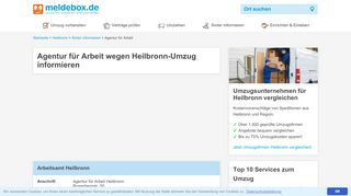 
                            6. Arbeitsamt Heilbronn, Neckar Öffnungszeiten Arbeitsagentur ...