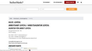 
                            6. Arbeitsamt Leipzig und Arbeitsagentur Leipzig bei ...