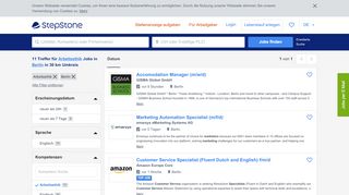 
                            7. Arbeitsethik Jobs in Berlin - stepstone.de