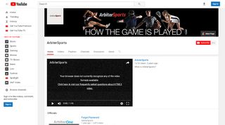 
                            6. ArbiterSports - YouTube