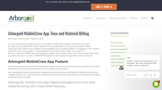 
                            7. Arborgold MobileCrew App Time and Material Billing | Arborgold ...