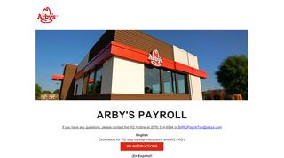 
                            5. Arby's Payroll