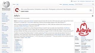 
                            3. Arby's - Wikipedia