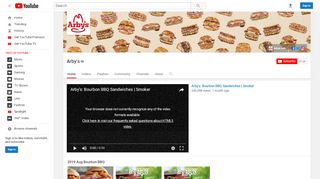 
                            7. Arby's - YouTube