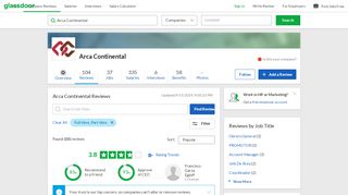 
                            6. Arca Continental Reviews | Glassdoor